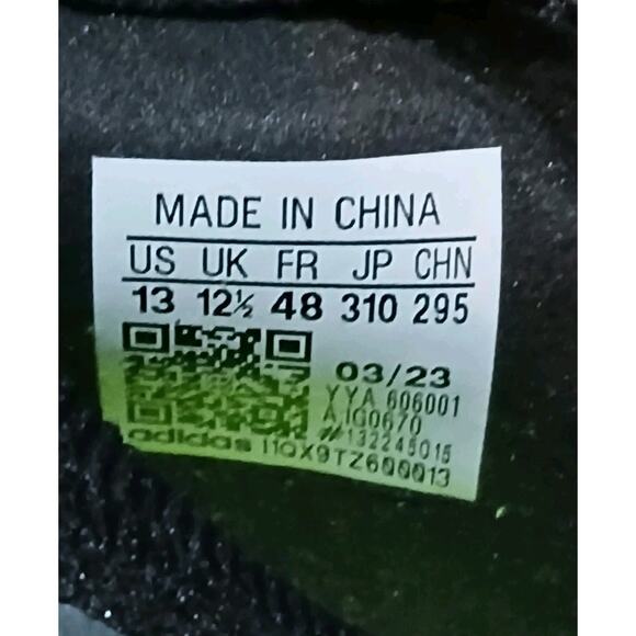 New Men's 13 Adidas X Crazyfast Injection.1 FG Black Soccer Cleats IG0670 - Picture 8 of 11